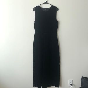 Black Velvet Jumpsuit